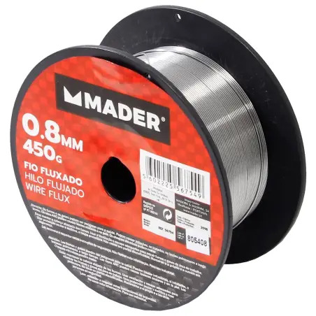 Fio Fluxado 0.8mm 450g  Mader  Power Tools MADER POWER TOOLS - 1720020043