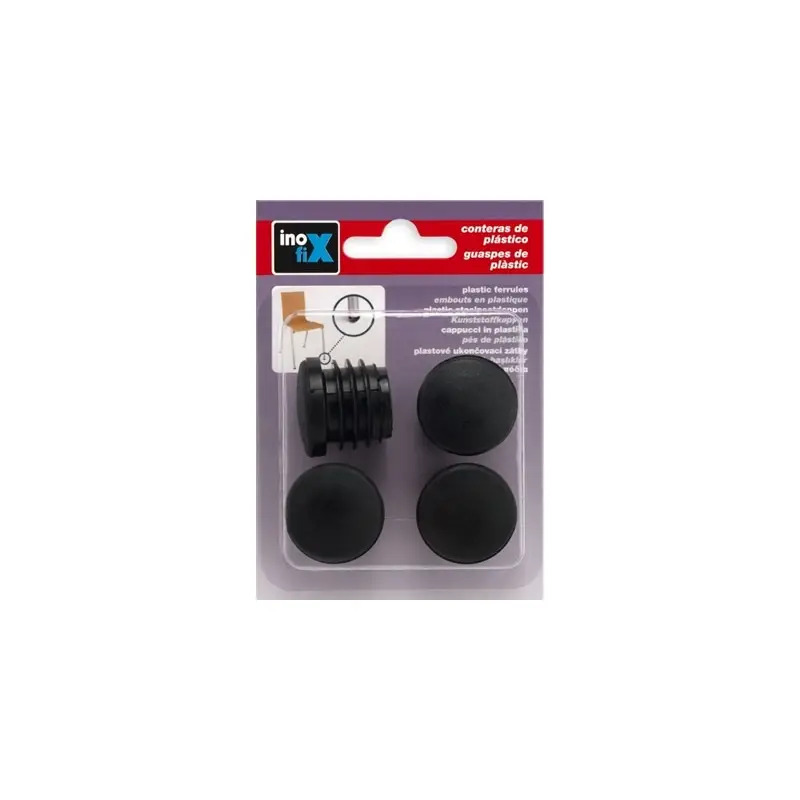 Taco Redondo Preto kit4 28mm
