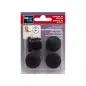 Taco Redondo Preto kit4 28mm