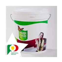 Tinta Plástica Vougamate Salmão Vouga Tintas - 1Lt - 0448518193