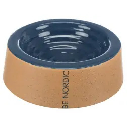 Gamela em Cerâmica "Be Nordic" 0,8lt/25cm Azul Trixie - 1040090545