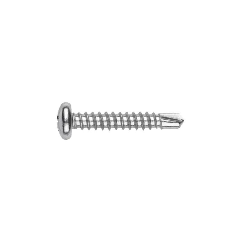 Parafuso Broca Cabeça Queijo Zincado 7504-N 100un Valpec