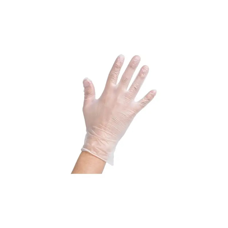 Luva em Vínil Sem Pó Pack 100un Valpec