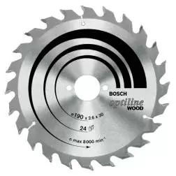 Disco para Serra Optiline Wood H 2608640627 Bosch - 230x30-24 - 1230150019