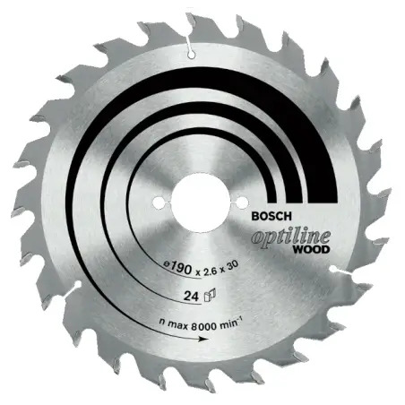 Disco para Serra Optiline Wood H 2608640627 Bosch - 230x30-24 - 1230150019