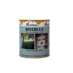 Esmalte Diverlux 0,75lt Divercol - Preto 327 - 1370030097