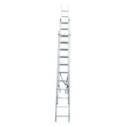 Escada Aluminio Tripla Degrau Quadrado Flux - 2,00 mt - 1260060029