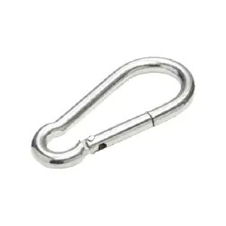 Mosquetao Inox 40x4mm Flux - 40x4mm - 1020020100