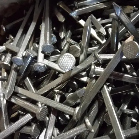 Prego Quadrado Cavilha 5 Galvanizado Quente Flux - 5 - 1210150079