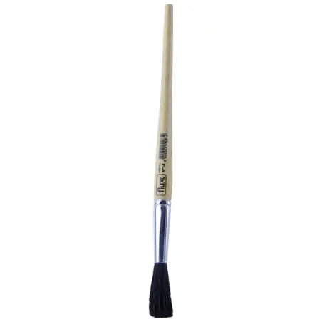 Pincel Super Redondo Preto Nº12 Flux - Nº12 - 1380030113