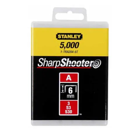 Agrafo Tipo A Stanley - 6mm - 1210010028