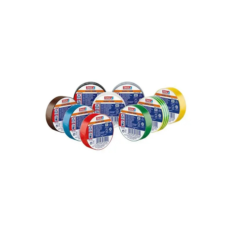 Rolo de Fita Isoladora Adesiva 19mm x 20mt Tesa