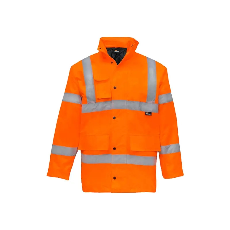 Parka de Alta Visivilidade Laranja Vizwell