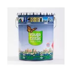 Tinta de Alumínio Prateada 3208 Vouga Tintas - 0,25Lt - 1370010001
