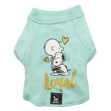 T-shirt Snoopy Loyal Light Green – - XS - 1040240508