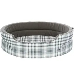 Cama "Lucky" Cinzento/Xadrez Trixie - 45x35cm - 0509055076