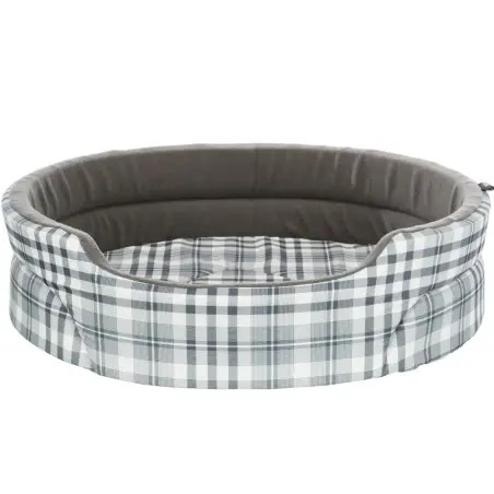 Cama "Lucky" Cinzento/Xadrez Trixie - 45x35cm - 0509055076