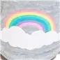 Camisola com Capuz "Rainbow Falls" para Cães