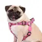 Peitoral Rosa/Flores Snoopy