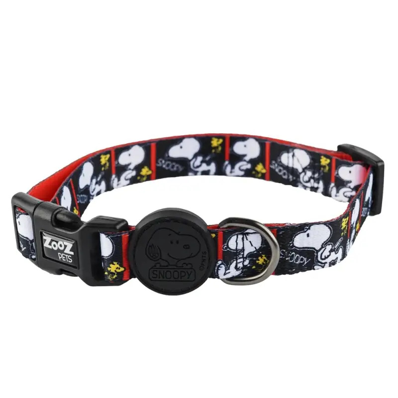 Coleira Preta/Frames Snoopy
