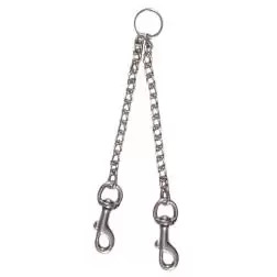 Terminal Duplo Em Metal para Trela - 42cm/2,0mm - 1040220578