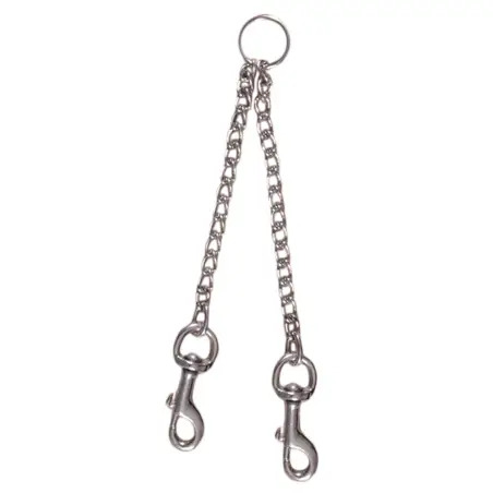 Terminal Duplo Em Metal para Trela - 42cm/2,0mm - 1040220578