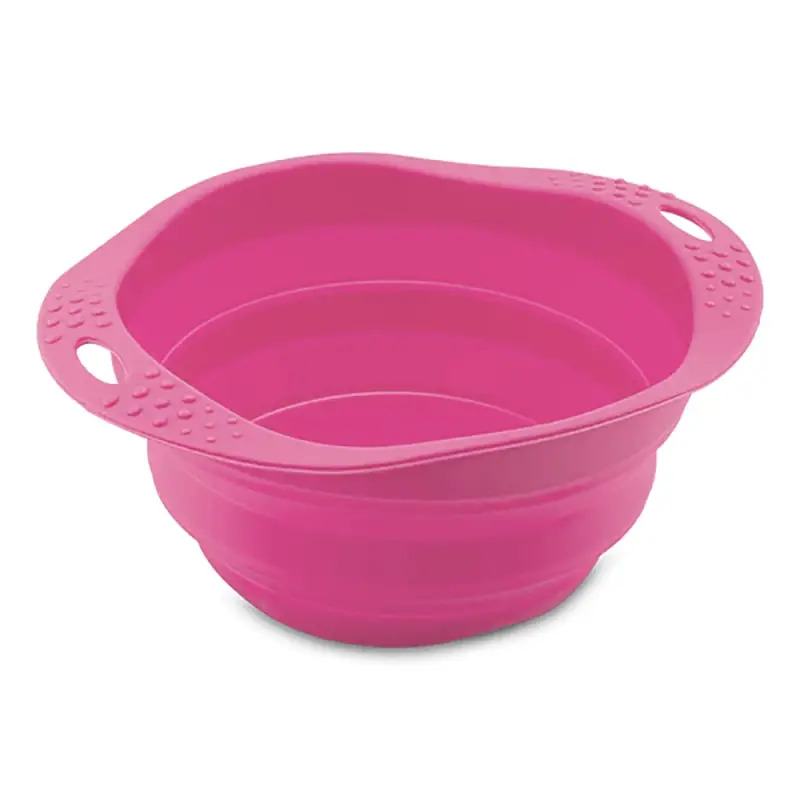 Comedouro de Viagem Bowl Rosa Beco