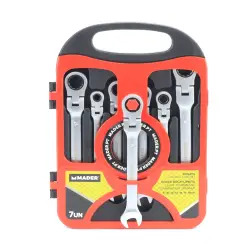 Chave Bocaluneta Articulada Com Roquete 7un MADER HAND TOOLS #4 - 1250110164