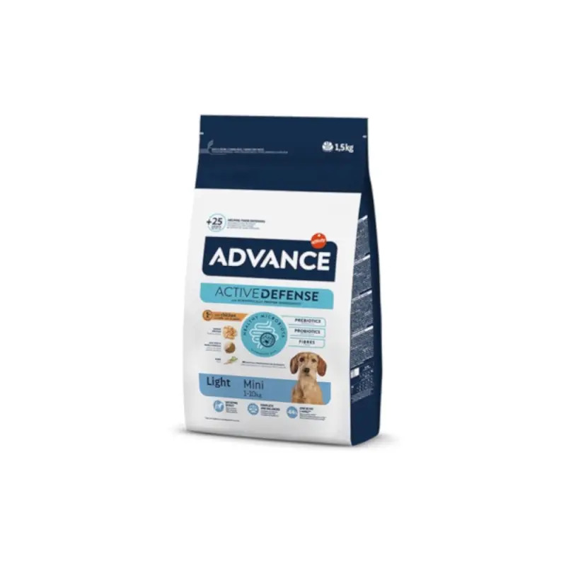 Ração para Cão Adult Mini Light com Frango & Arroz 1,5kg Advance