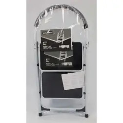 Escadote Doméstico Com Borracha Aço 2d 48cm MADER HOME TOOLS - 1320070041