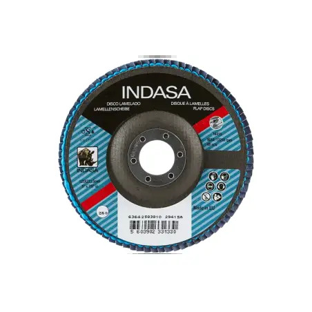 Disco Lamelado Zirconio 115x22mm G120 Indasa - 1230170168
