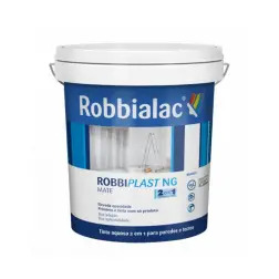 Robbialac Robbiplast Ng Tinta 2 em 1 Branco 15lt - 1370070070