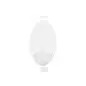Cabide Adesivo Oval "L" Branco Cabide Adesivo Oval "L" Branco