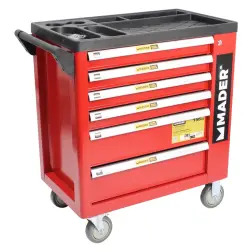 Carro De Ferramentas 7 Divisórias 156un  Ma MADER HAND TOOLS - 1080230029