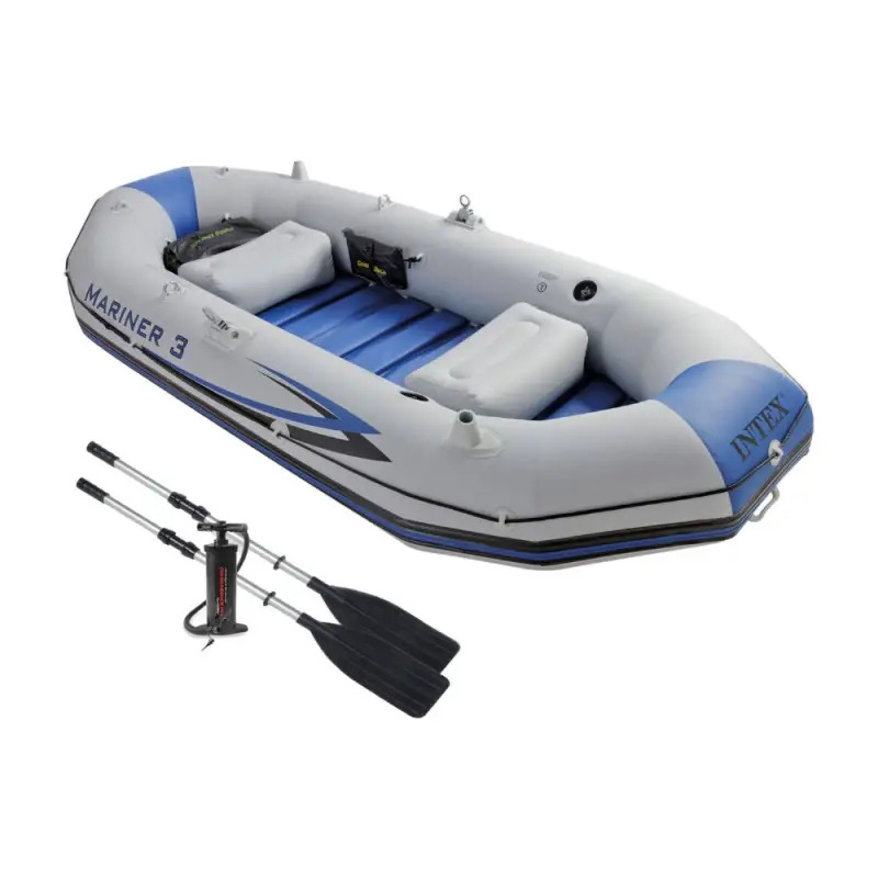 Barco Insuflável Excursion 5 com 2 Remos 68325 Intex