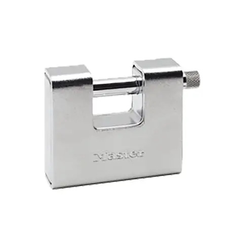 Aluquete Blindado 80mm Retângulo 680EURD MasterLock - 1350010048