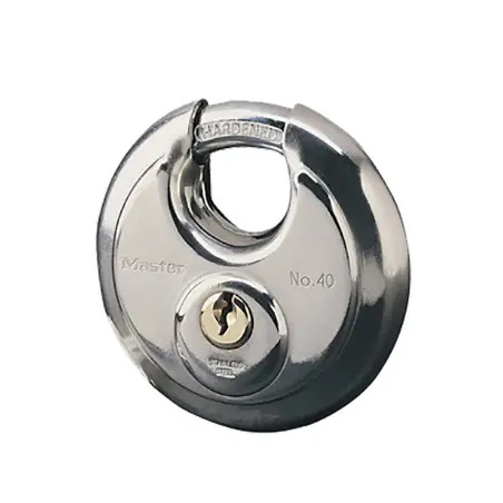 Aluquete Inox 70mm Redondo 40EURD MasterLock - 1350010045