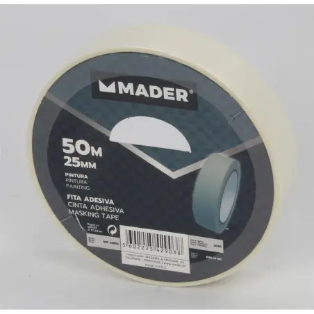 Fita Adesiva Pintura 25mmx50m  Mader  Hardwar MADER HARDWARE - 1120040206