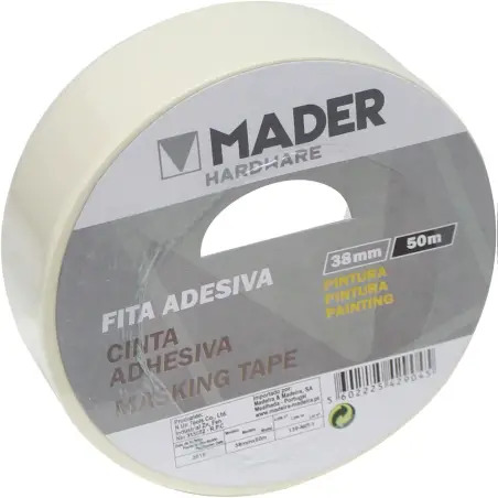 Fita Adesiva Pintura 50mmx50m  Mader  Hardwar MADER HARDWARE - 1120040208