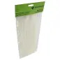 Abraçadeira Branca Plástica 3.6x300mm 200un  saurium
