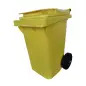 Contentor Polietileno 60Lt Amarelo Sopinal