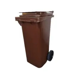 Contentor Polietileno 80Lt Castanho Sopinal - 1470050067