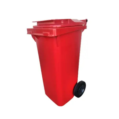 Contentor Polietileno 80Lt Vermelho Sopinal - 1470050068
