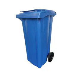 Contentor Polietileno 120Lt Azul Sopinal - 1470050059
