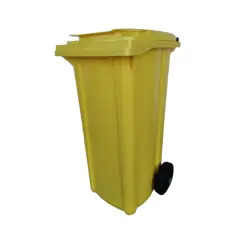Contentor Polietileno 120Lt Amarelo Sopinal - 1470050060