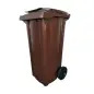 Contentor Polietileno 120Lt Castanho Sopinal