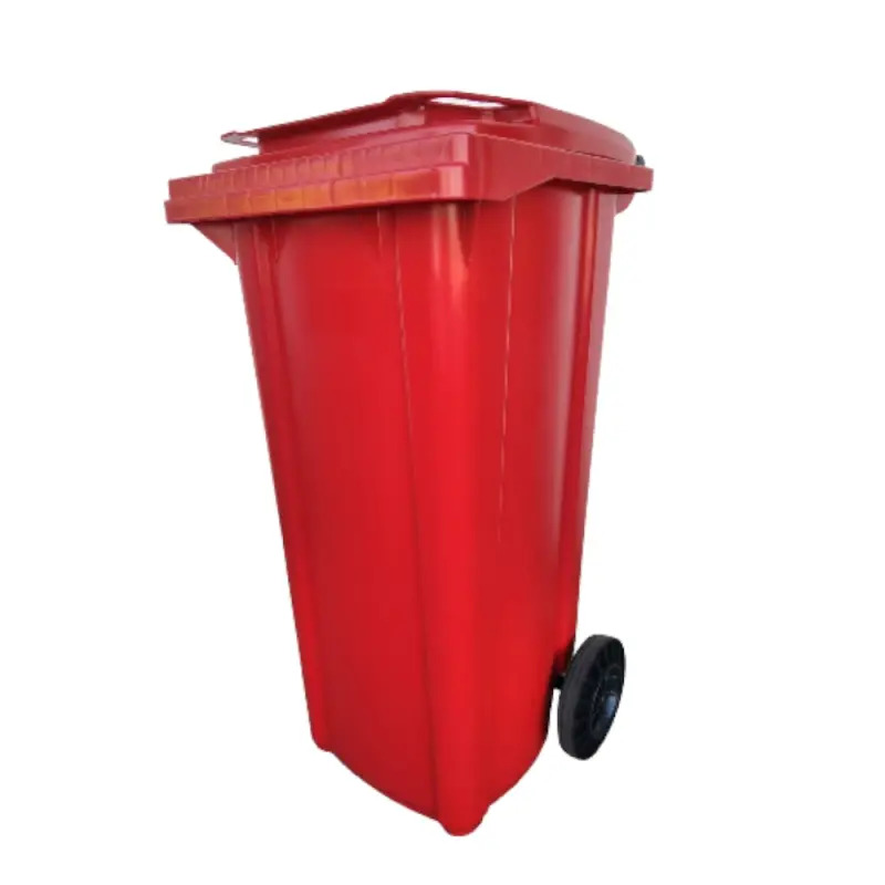 Contentor Polietileno 120Lt Vermelho Sopinal