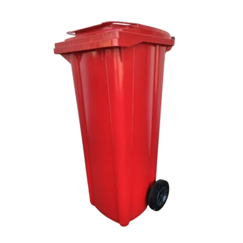 Contentor Polietileno 140Lt Vermelho Sopinal