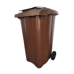 Contentor Polietileno 240Lt Castanho Sopinal - 1470050052