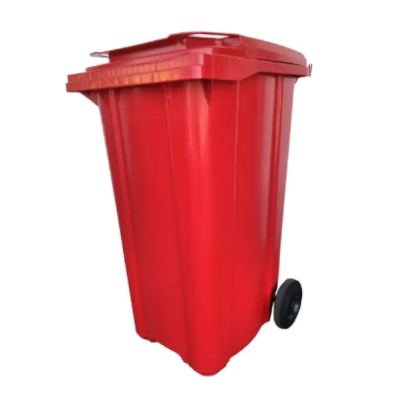 Contentor Polietileno 240Lt Vermelho Sopinal